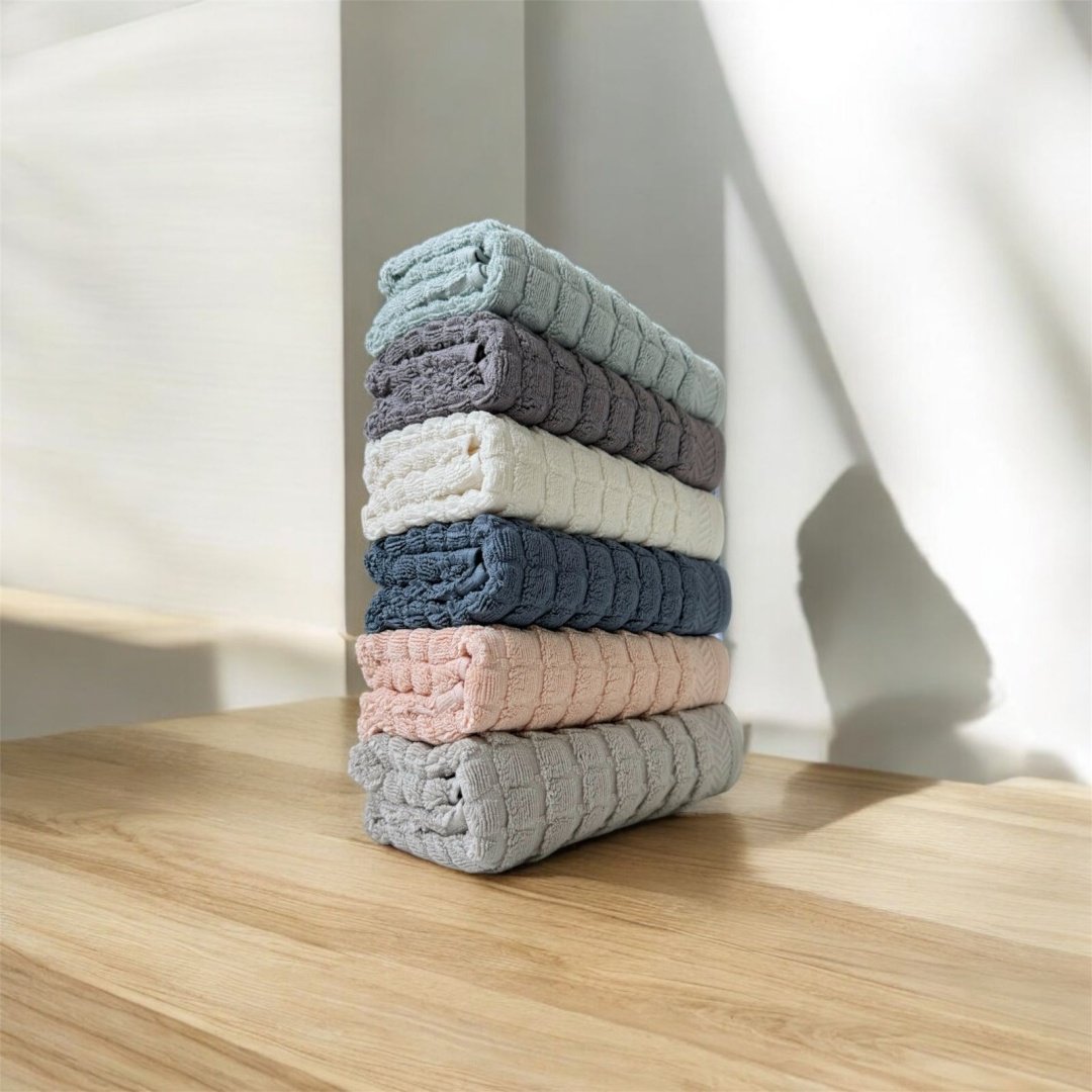 Набор полотенец Ramazan home 90x50 см 6 шт, хлопок, махровая ткань - ForteMarket Набор полотенец Ramazan home 90x50 см 6 шт, хлопок, махровая ткань купить,0