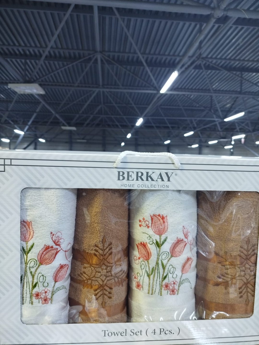 BERKAY набор полотенец Ramazan home. berkay 140x70 см 4 шт, хлопок, махровая ткань купить,0