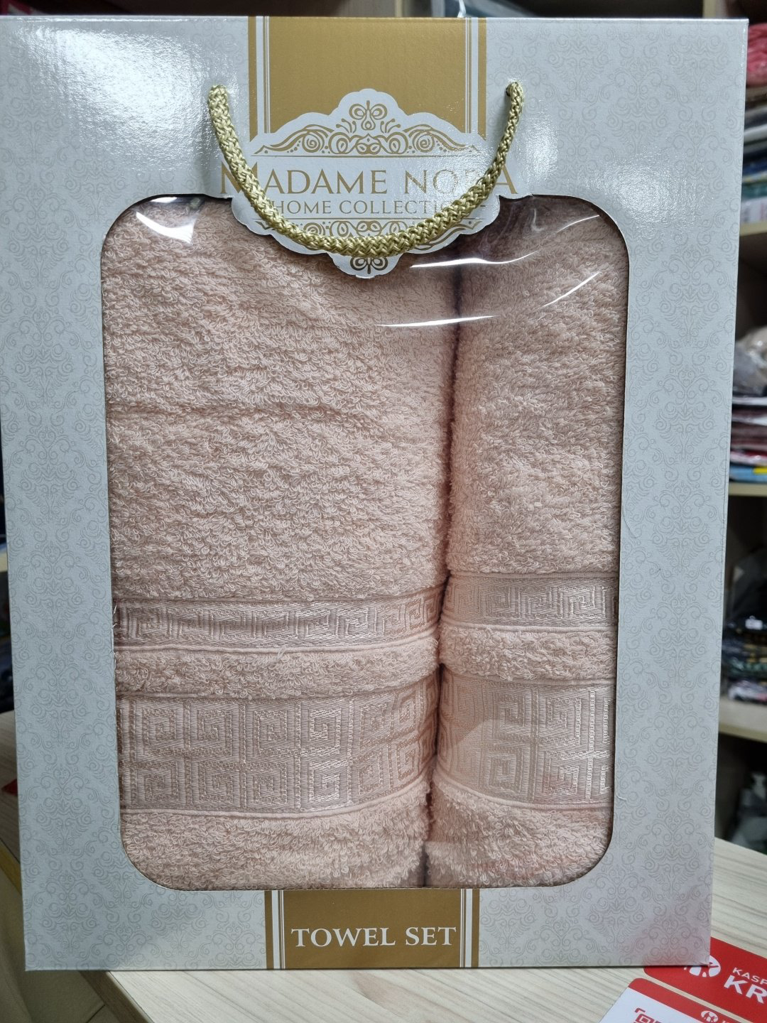 Madame Nora набор полотенец 14090 140x70 см 2 шт, махровая ткань, хлопок купить,NaN