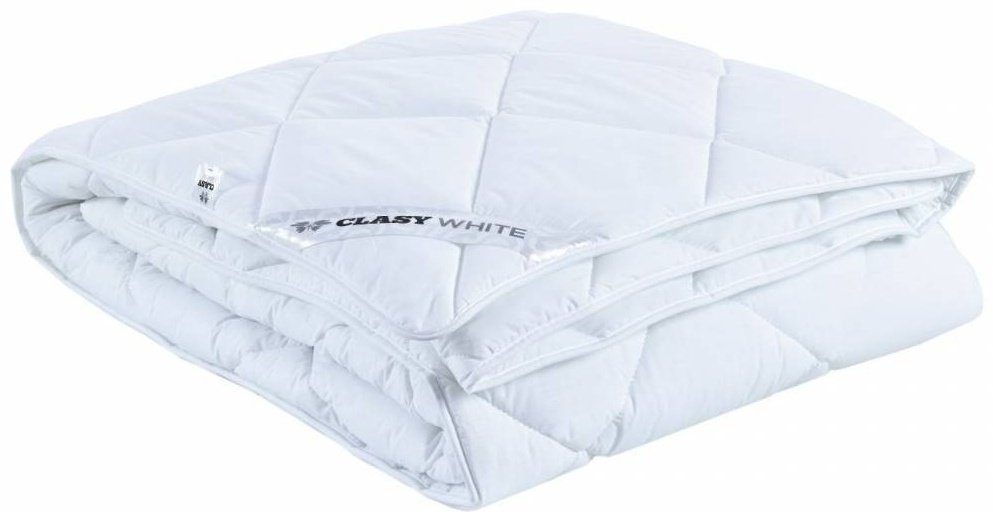 Одеяло CLASY White v6 155x215 всесезонное