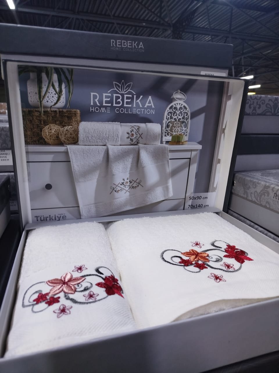 Rebeka набор полотенец Ramazan home 140x70 см 2 шт, хлопок, махровая ткань - ForteMarket Rebeka набор полотенец Ramazan home 140x70 см 2 шт, хлопок, махровая ткань купить,0