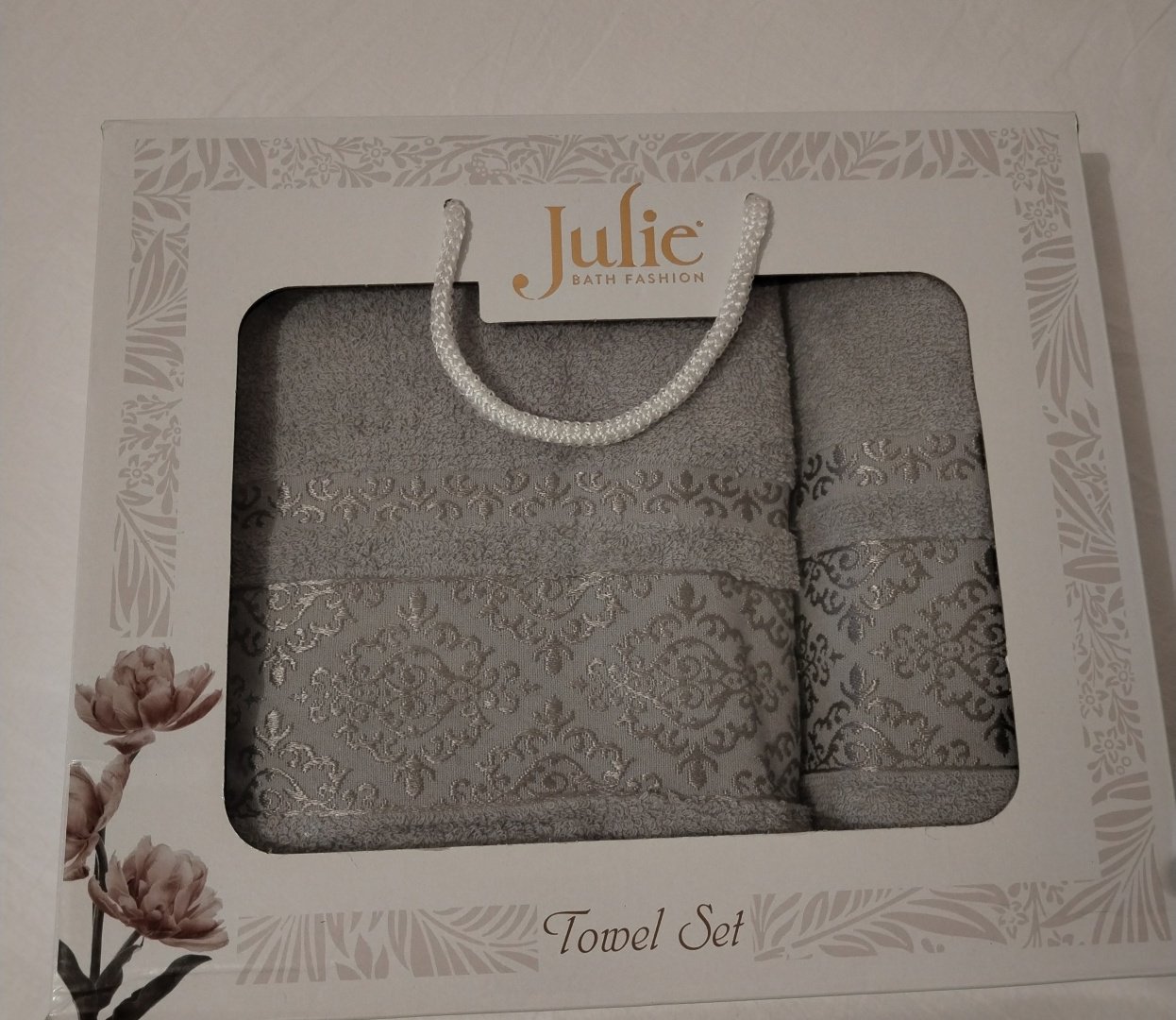 Julie набор полотенец 7274 135x70 см 2 шт, хлопок
