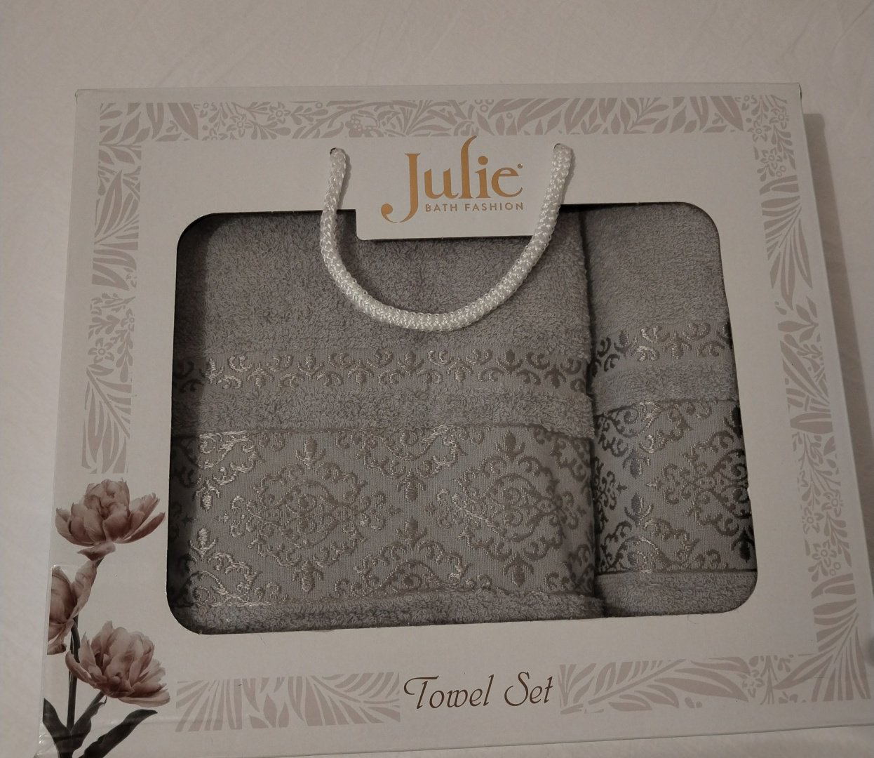Julie набор полотенец 7274 135x70 см 2 шт, хлопок купить,NaN
