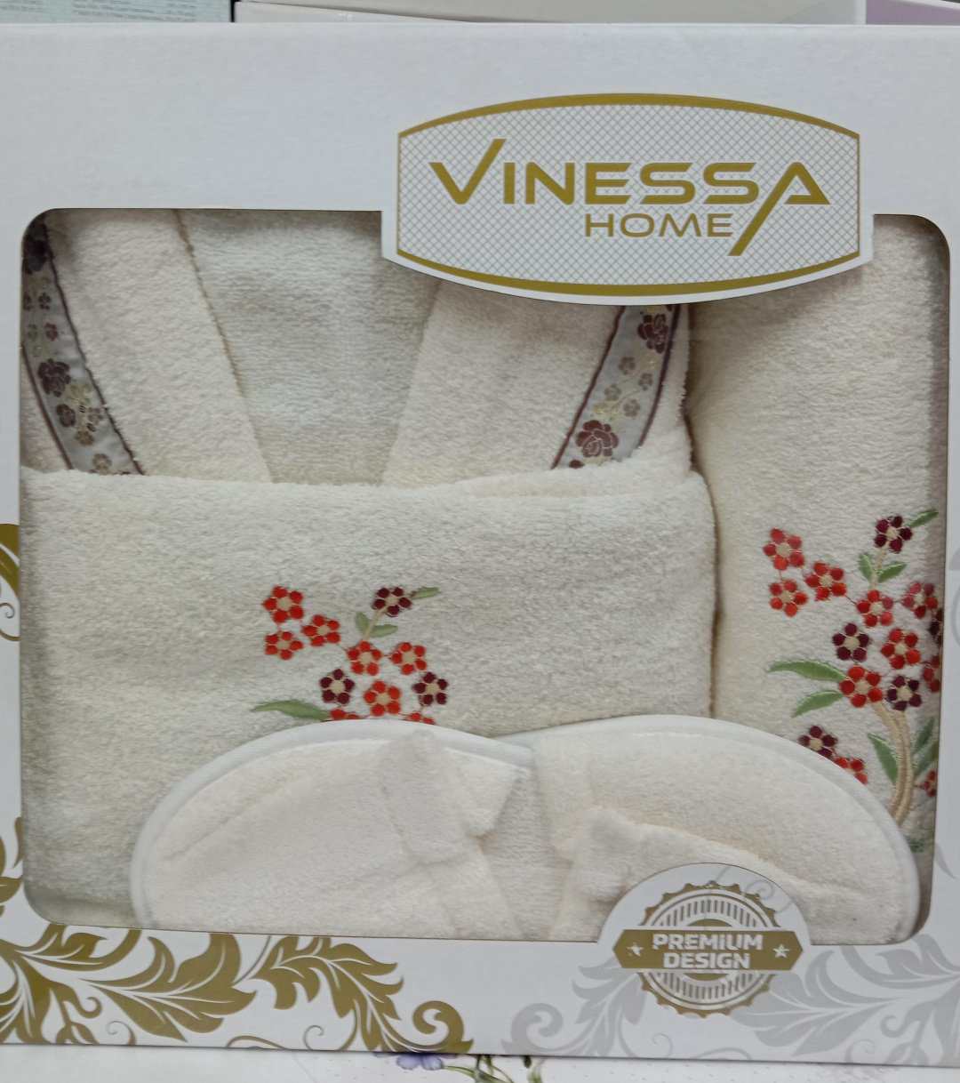 Vinessa набор для купания 10101204 140x70 см 2 шт, махровая ткань купить,NaN