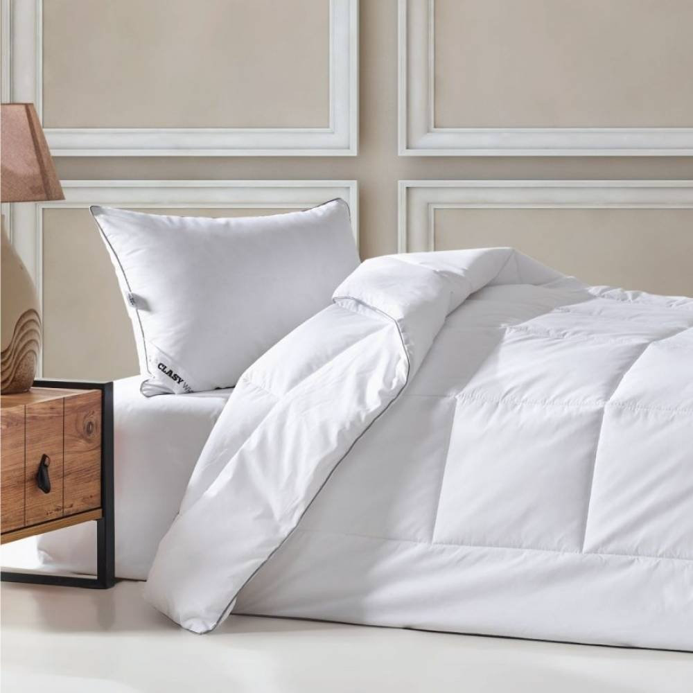 Одеяло CLASY White v1 155x215 всесезонное купить,NaN