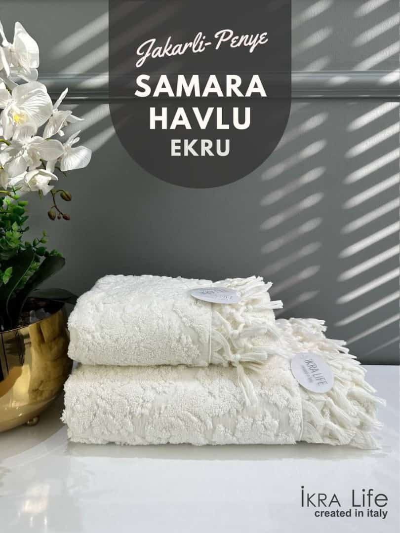 IKRA LIFE набор полотенец 468211728 140x70 см 2 шт, хлопок, жаккард купить,NaN