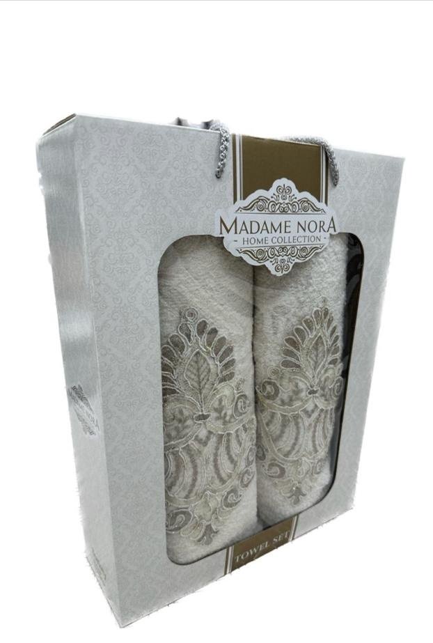Madame Nora набор полотенец Towel set 5678578 130x70 см 2 шт, хлопок