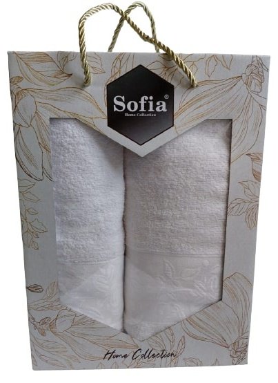 Sofia набор полотенец Home Collection 05M1407021W52TU 140x70 см 2 шт, хлопок