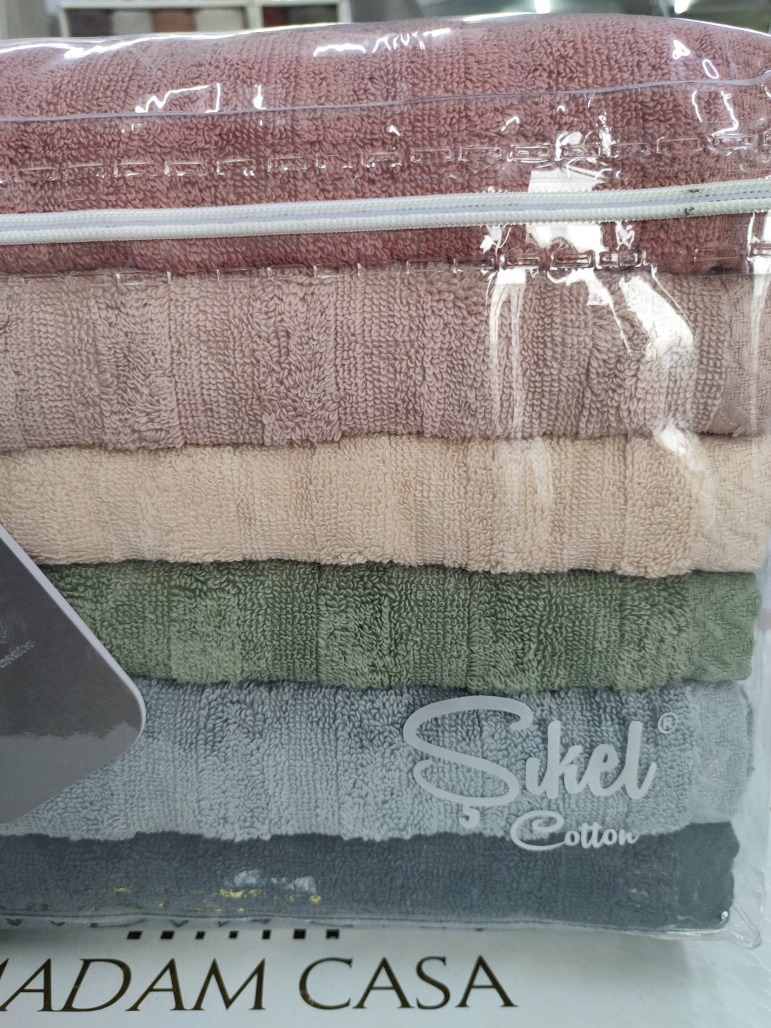 Sikel набор полотенец 2024 86451236 140x70 см 6 шт, хлопок - ForteMarket Sikel набор полотенец 2024 86451236 140x70 см 6 шт, хлопок купить,0