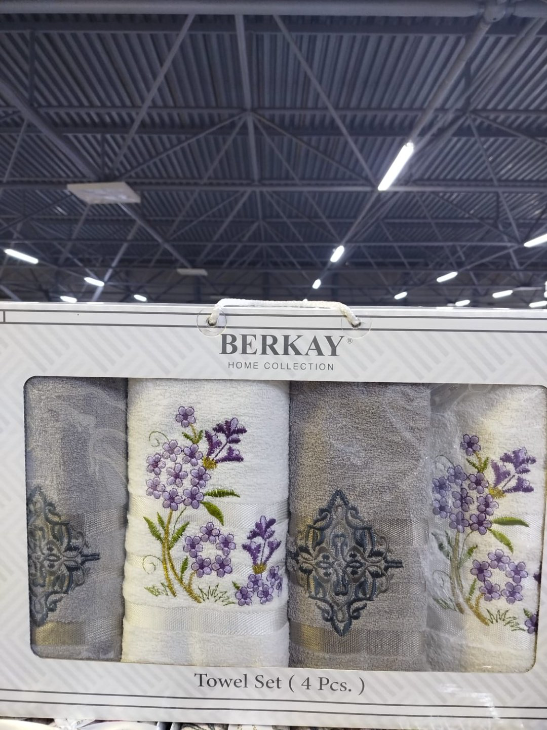BERKAY набор полотенец Ramazan home 140x70 см 4 шт, хлопок, махровая ткань купить,NaN