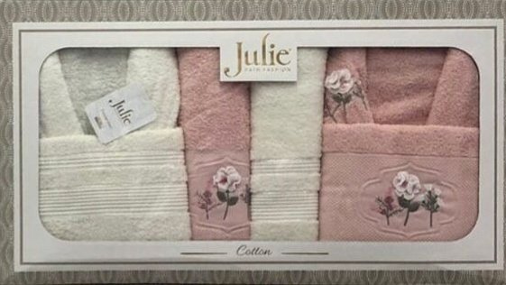 Julie набор для купания JB989900 140x70 см 2 шт, махровая ткань купить,NaN