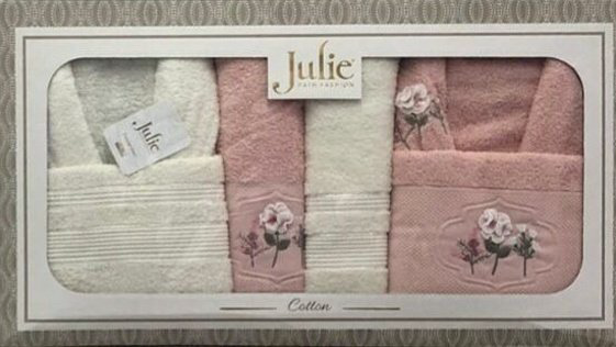Julie набор для купания JB989900 140x70 см 2 шт, махровая ткань купить,NaN