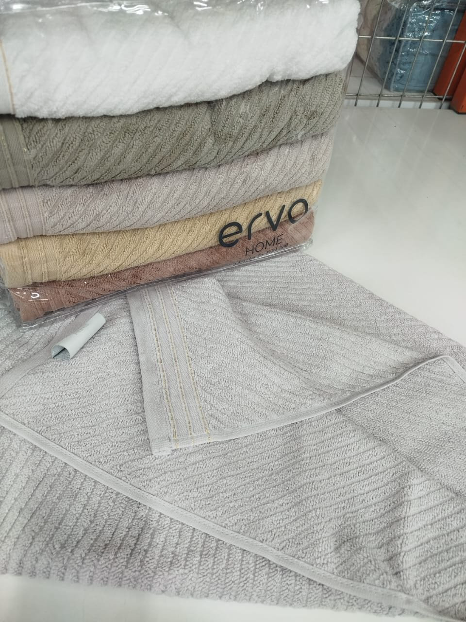 ERVA HOME полотенце Ramazan home. New series 140x70 см 6 шт, хлопок, махровая ткань купить,NaN