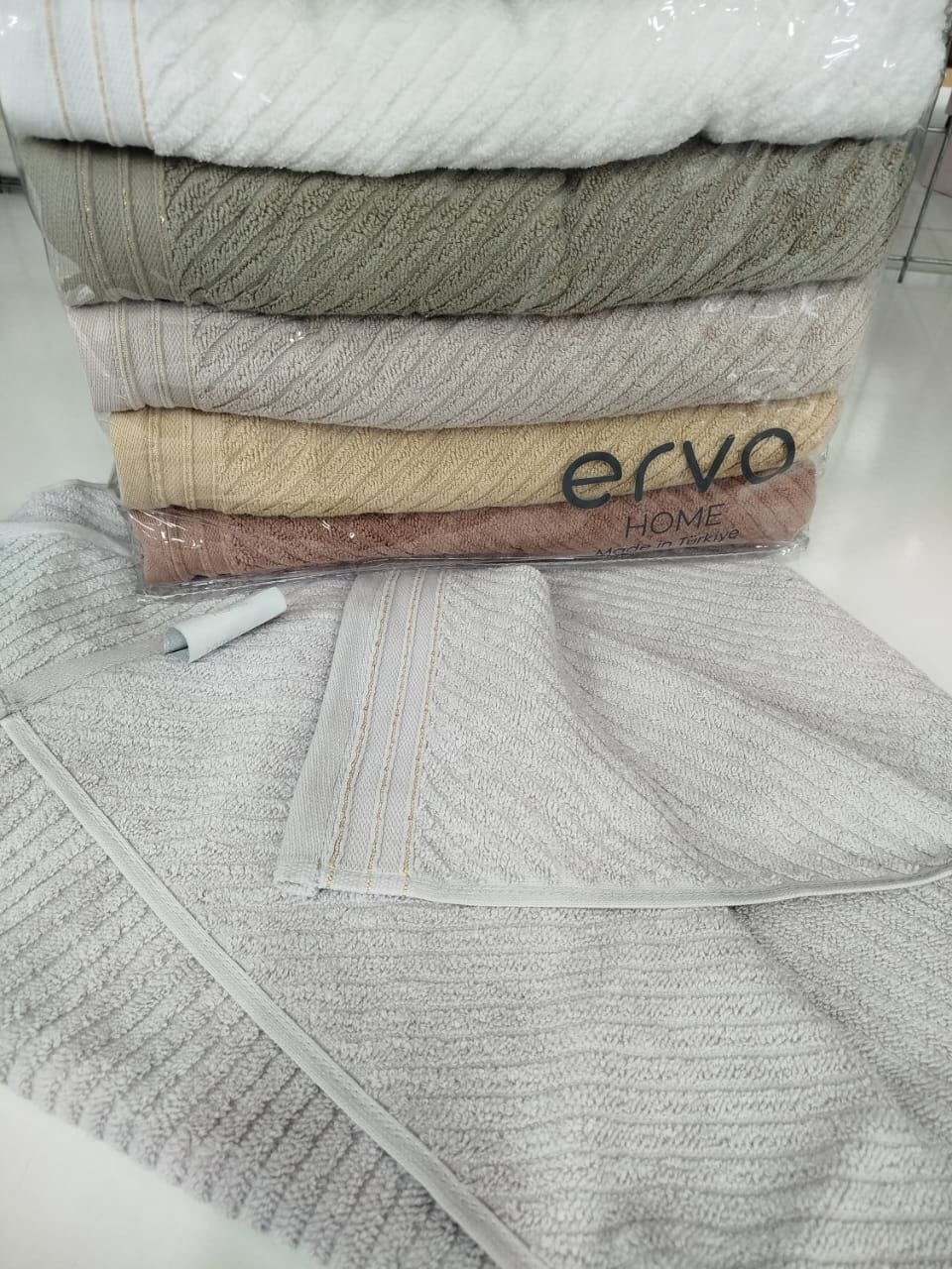 ERVA HOME полотенце Ramazan home. New series 140x70 см 6 шт, хлопок, махровая ткань купить,NaN