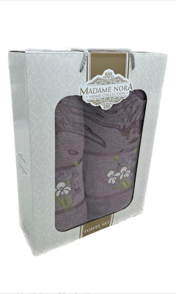 Madame Nora набор полотенец 5688 130x70 см 2 шт, хлопок - ForteMarket Madame Nora набор полотенец 5688 130x70 см 2 шт, хлопок купить,0