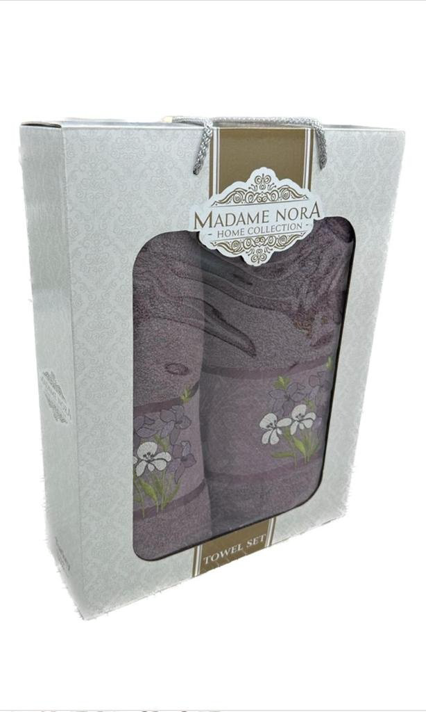 Madame Nora набор полотенец 5688 130x70 см 2 шт, хлопок купить,NaN