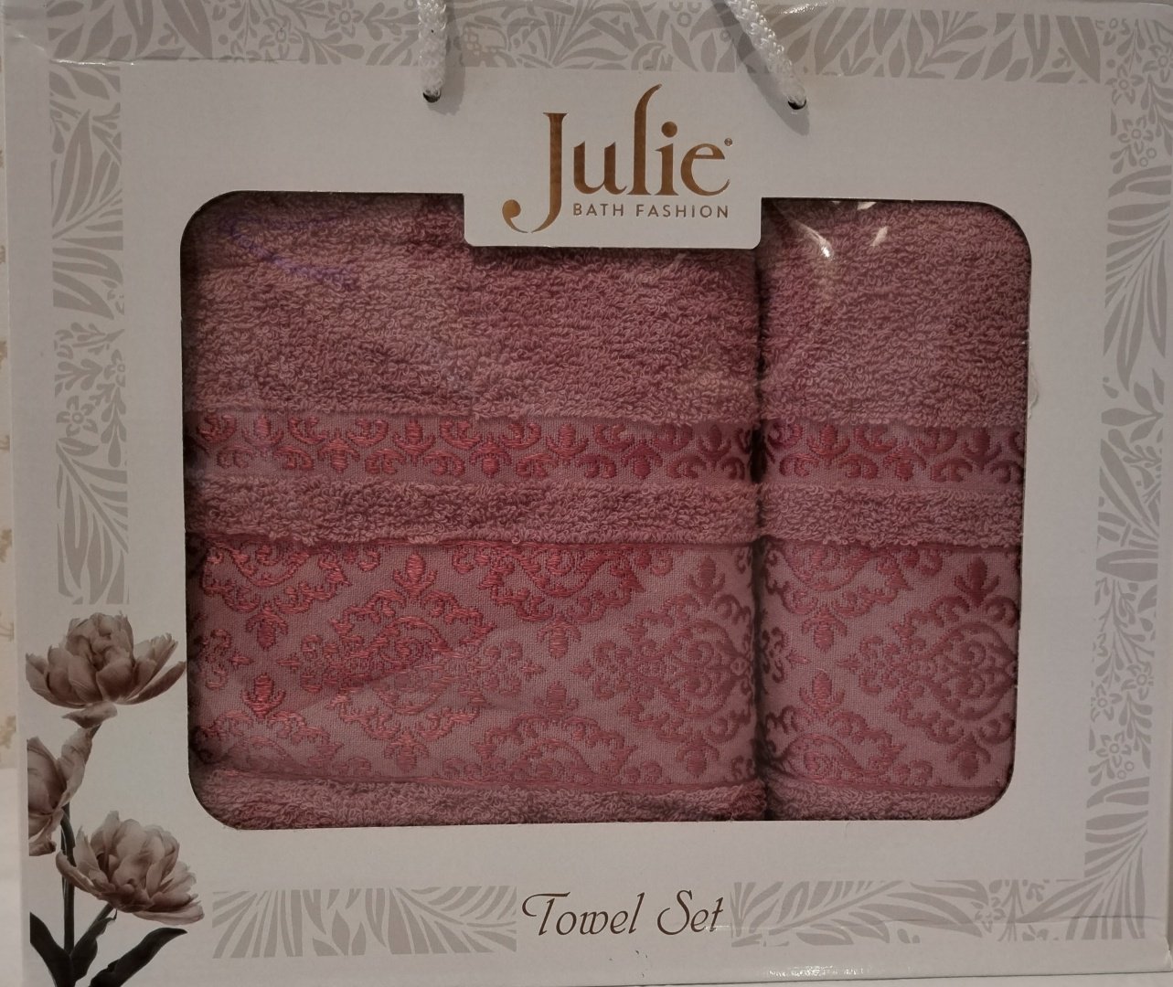 Julie набор полотенец 7274 135x70 см 2 шт, хлопок