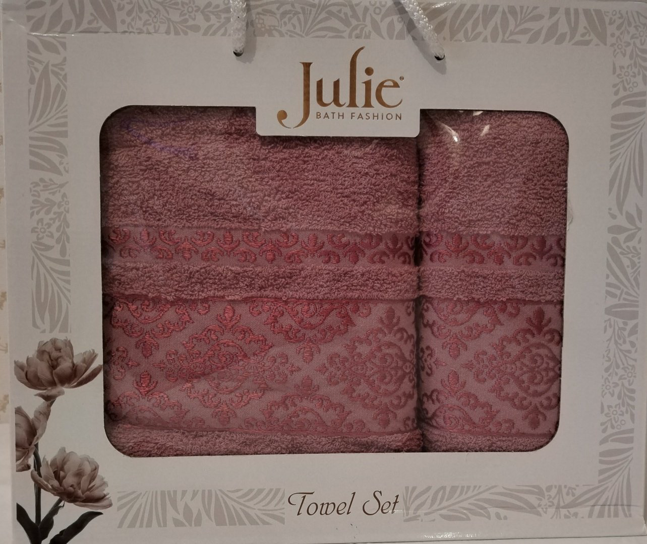 Julie набор полотенец 7274 135x70 см 2 шт, хлопок купить,NaN