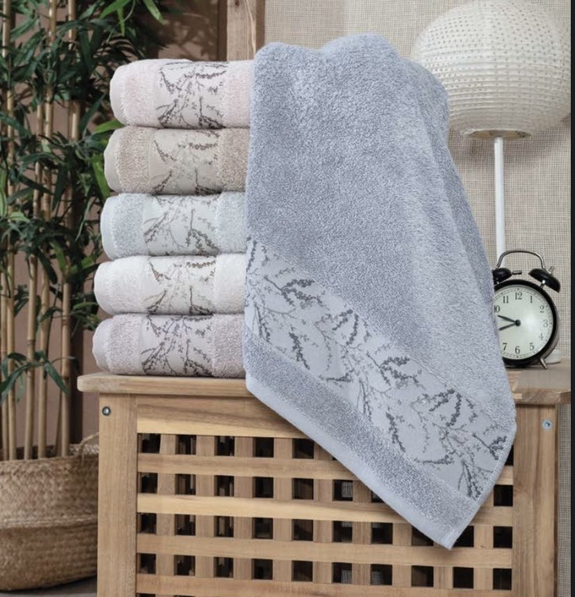 Pupilla набор полотенец Bamboo 4LU 140x70 см 6 шт, бамбуковое волокно