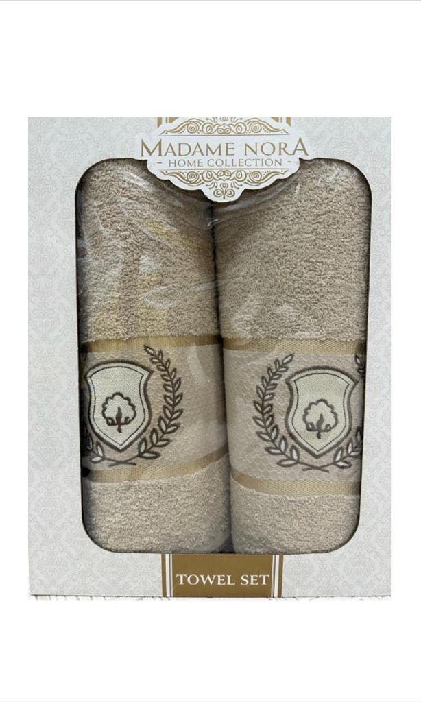 Madame Nora набор полотенец 78666 130x70 см 2 шт, хлопок купить,NaN