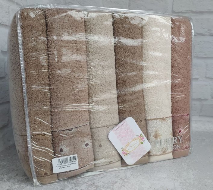Purry полотенце P11 90x50 см 6 шт, хлопок - ForteMarket Purry полотенце P11 90x50 см 6 шт, хлопок купить,0