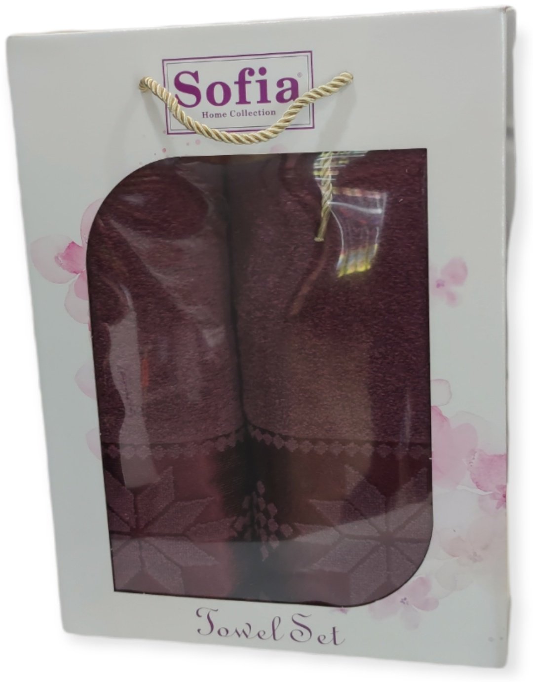 Sofia набор полотенец Flower Set 140x70 см 2 шт, хлопок