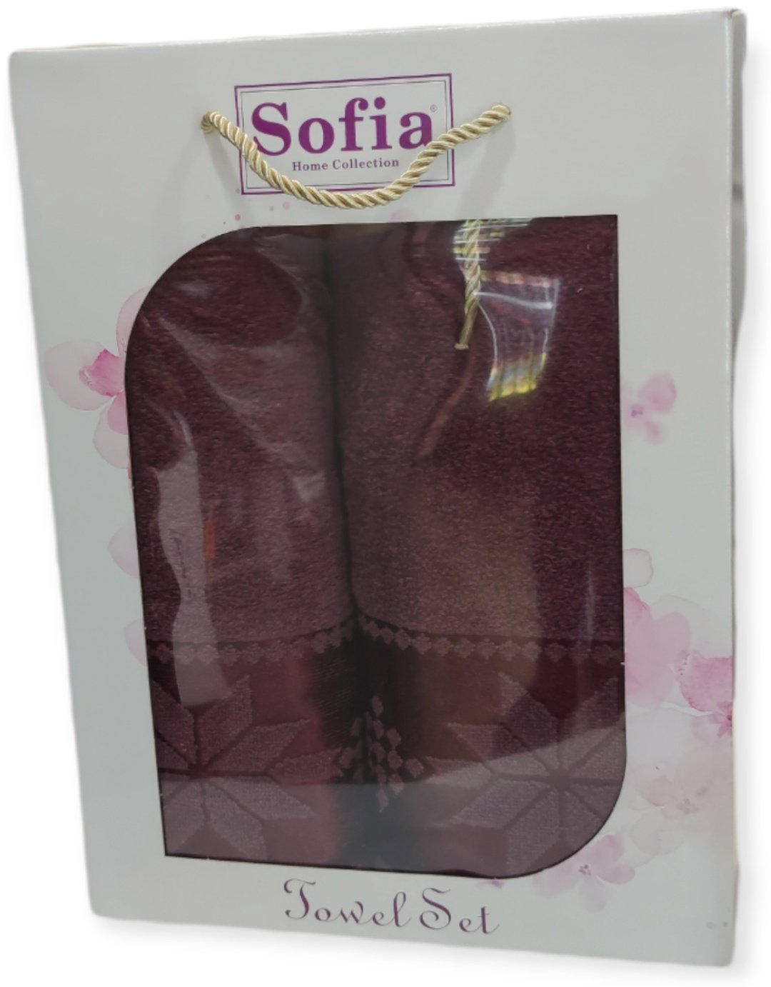 Sofia набор полотенец Flower Set 140x70 см 2 шт, хлопок купить,NaN