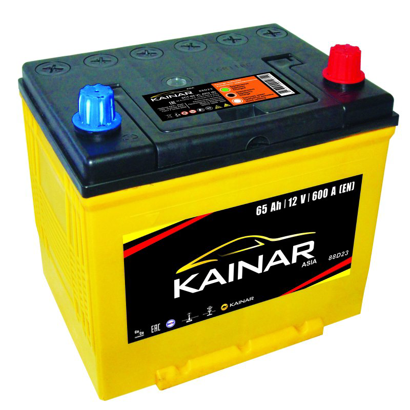 Аккумулятор Kainar Asia 6СТ-65 АПЗ о.п. L JIS-D23 купить,NaN