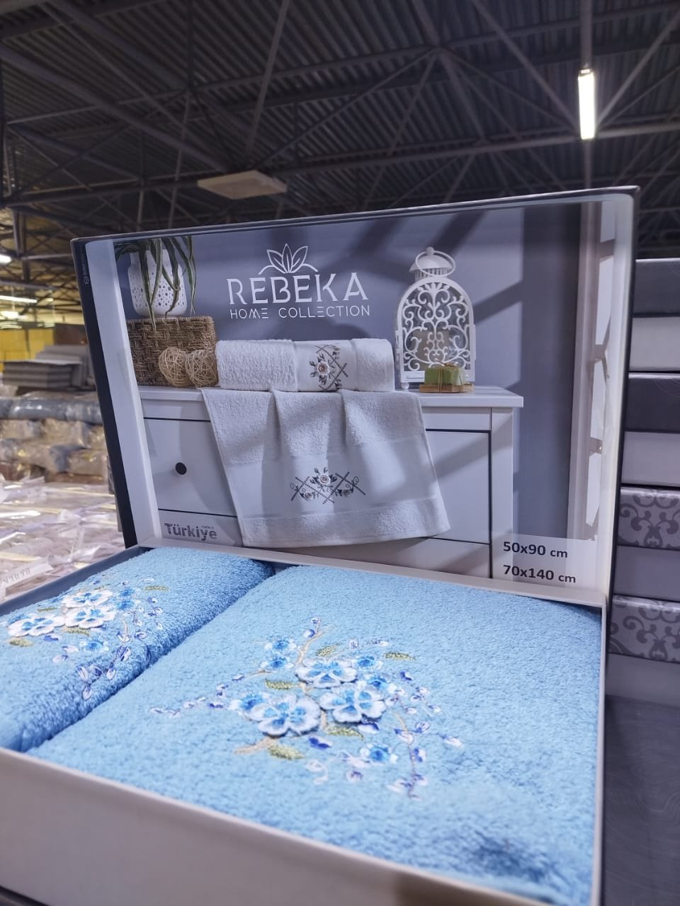 Rebeka набор полотенец Ramazan home 140x70 см 2 шт, хлопок, махровая ткань купить,NaN