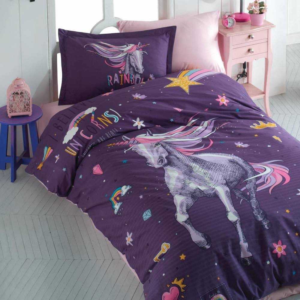 Комплект CLASY Rainbow детский хлопок, 1 наволочка: 50x70 см купить,NaN