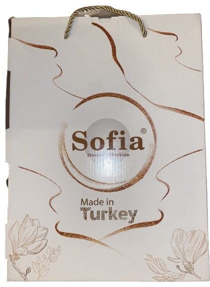 Sofia набор полотенец 101105555TooLyazzat102 140x70 см 2 шт, хлопок, махровая ткань