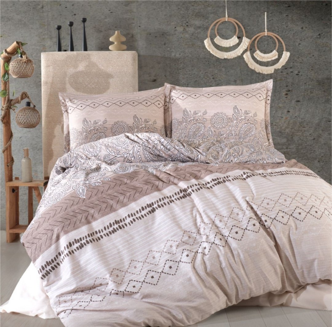 Комплект CLASY Mahfer 2-спальный ранфорс, 2 наволочки: 50x70 см