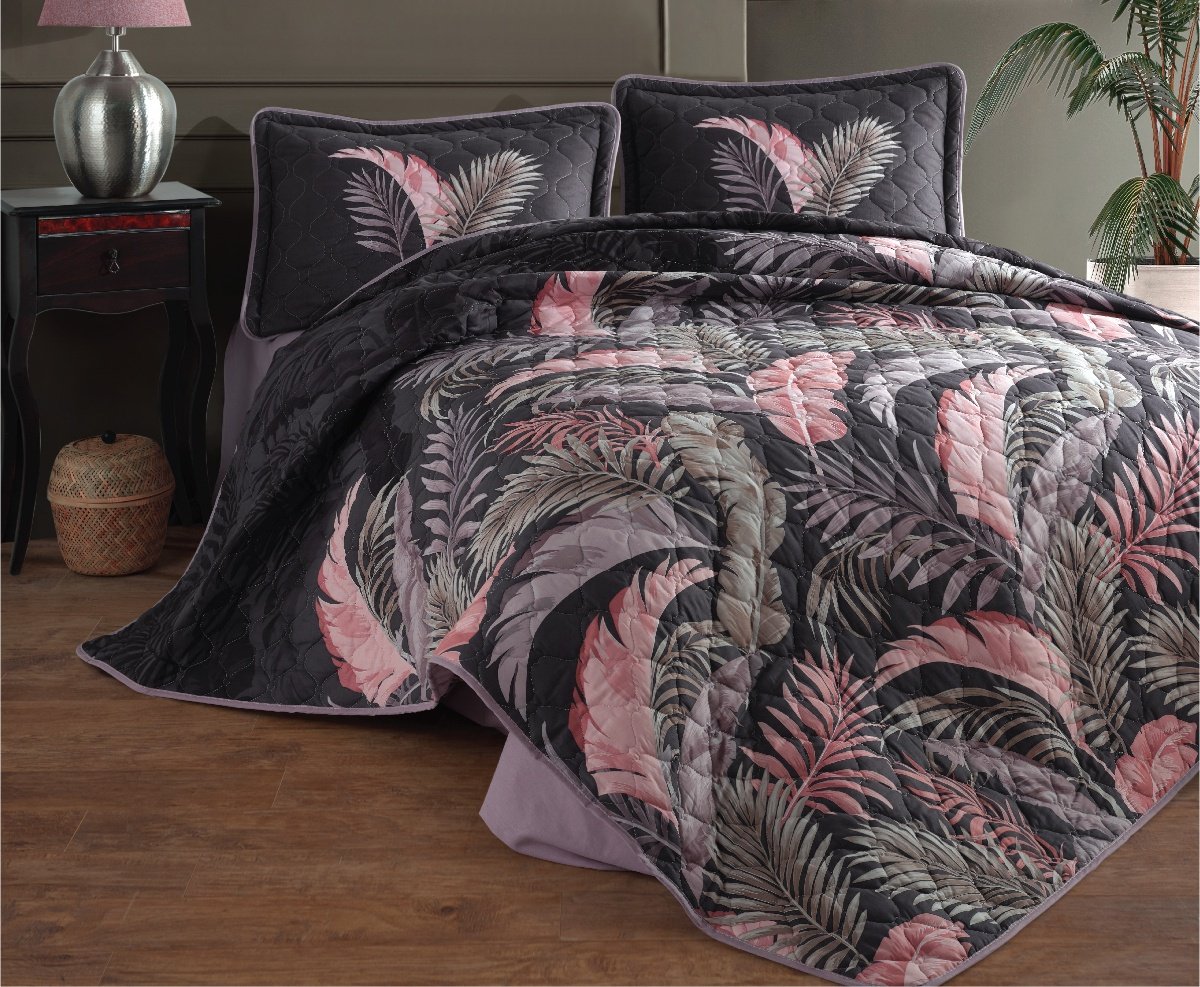 Покрывало с наволочками CLASY 240х260 см, ранфорс, мультиколор