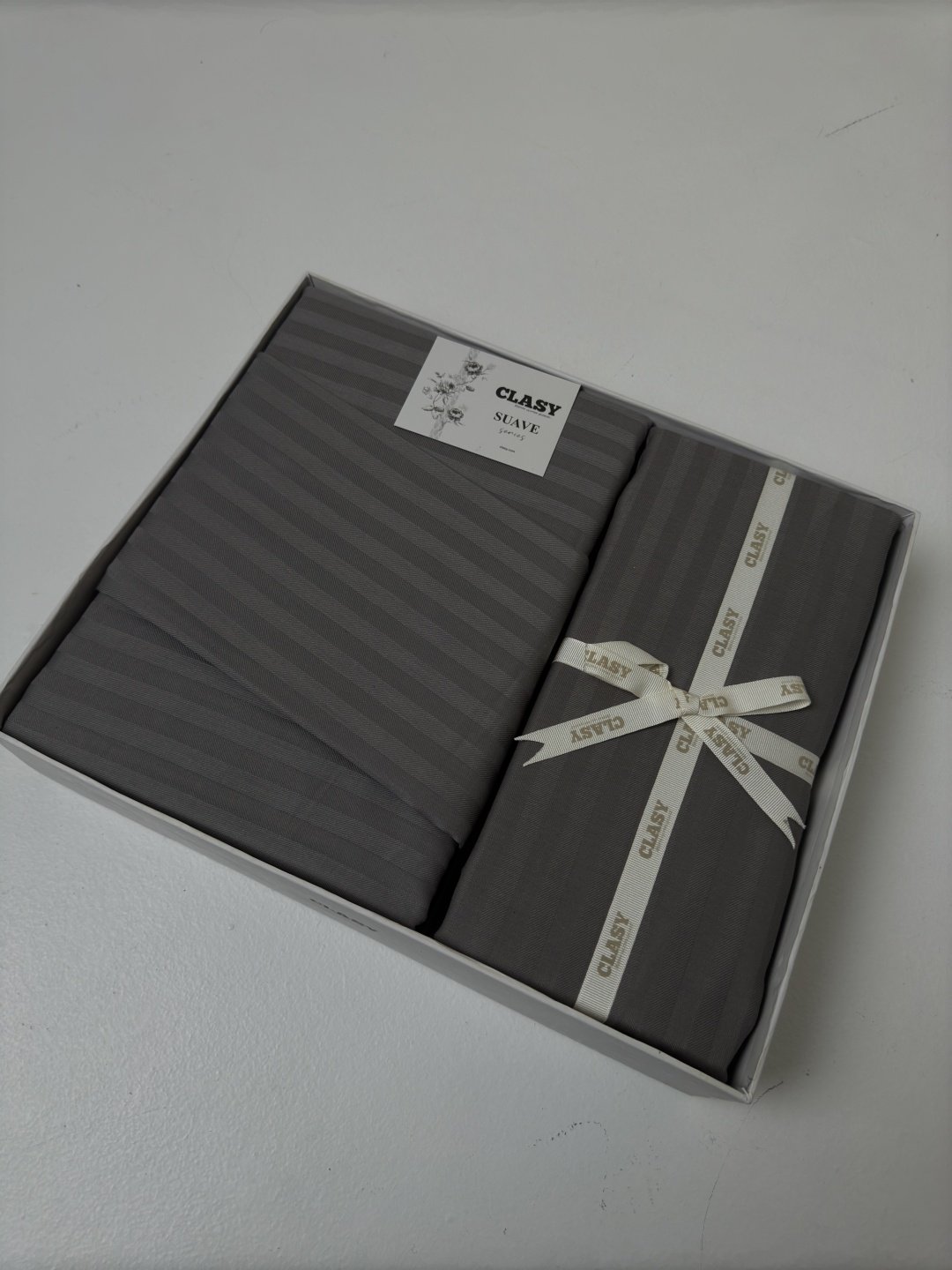 Комплект CLASY Suave 2-спальный хлопок, 2 наволочки: 50x70 см