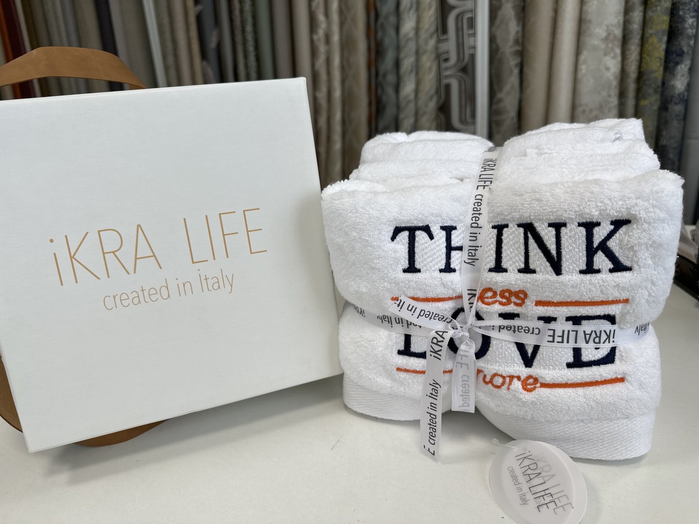 IKRA LIFE полотенце 8 680408 014193 140x70 см 3 шт, хлопок