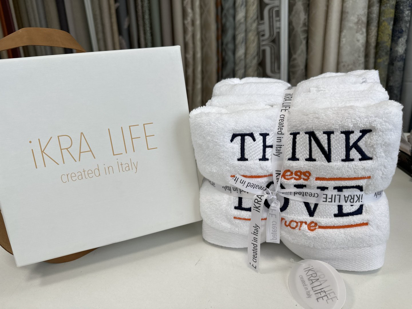 IKRA LIFE полотенце 8 680408 014193 140x70 см 3 шт, хлопок