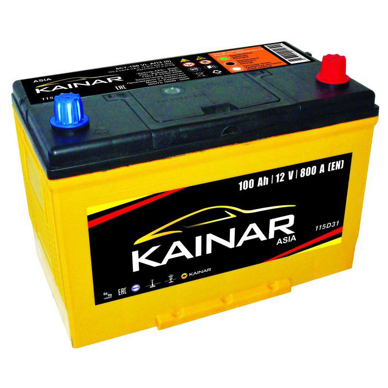 Аккумулятор Kainar Asia 6СТ-100 АПЗ о.п. L JIS-D31  купить,NaN