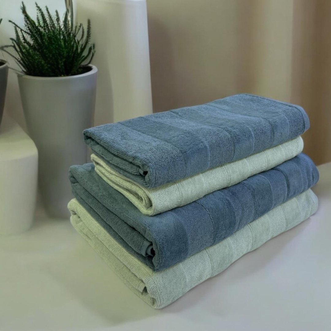 Набор полотенец Ramazan home 140x70 см 4 шт, хлопок, махровая ткань