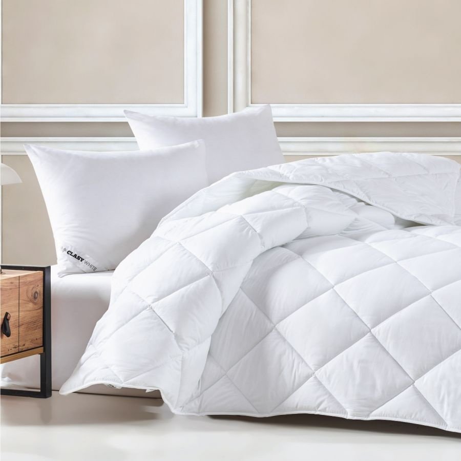 Одеяло CLASY Yorgan-2x-White 195x215 зимнее