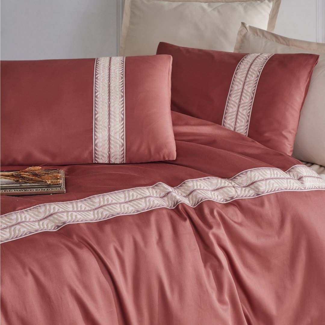 Комплект CLASY Olerin 2-спальный хлопок, ранфорс, 2 наволочки: 50x70 см