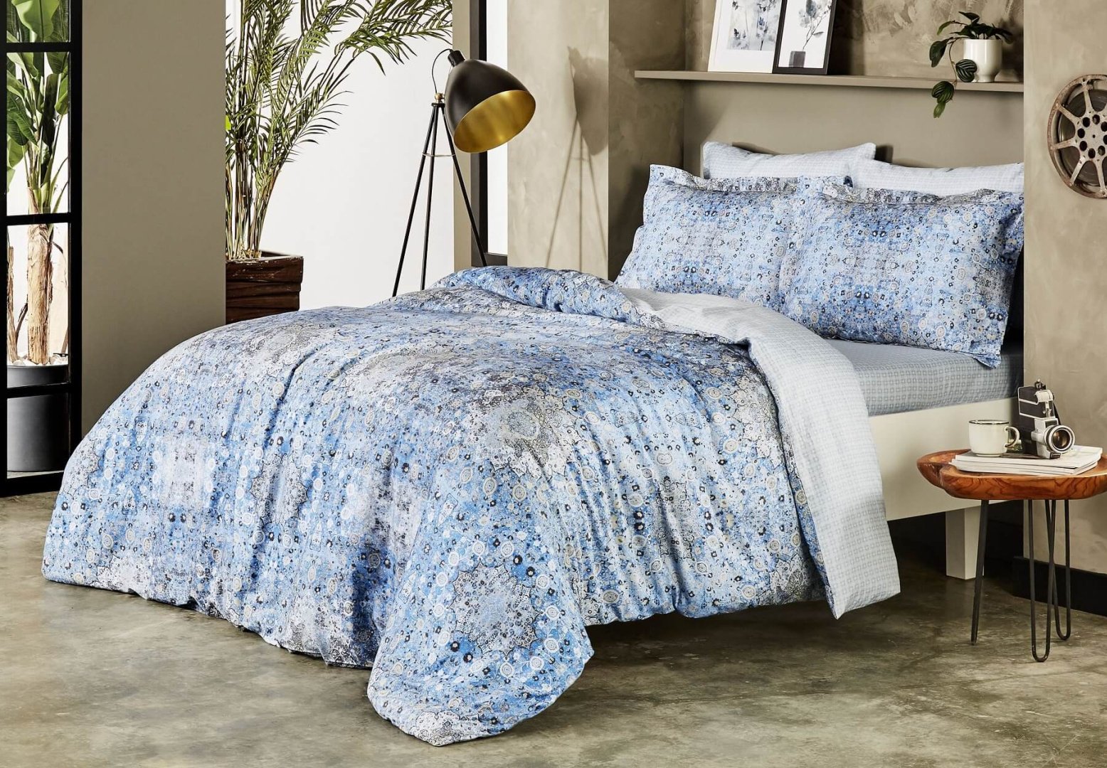 Комплект TAC 2-спальный хлопок, сатин, : 50x70 см