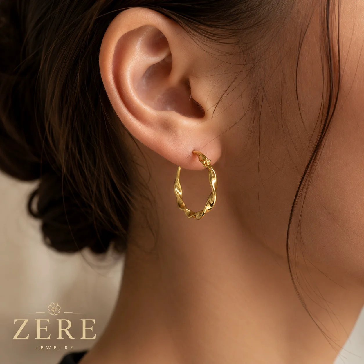 Серьги Zere ZR220714 жёлтое золото 1.98гр купить,161300