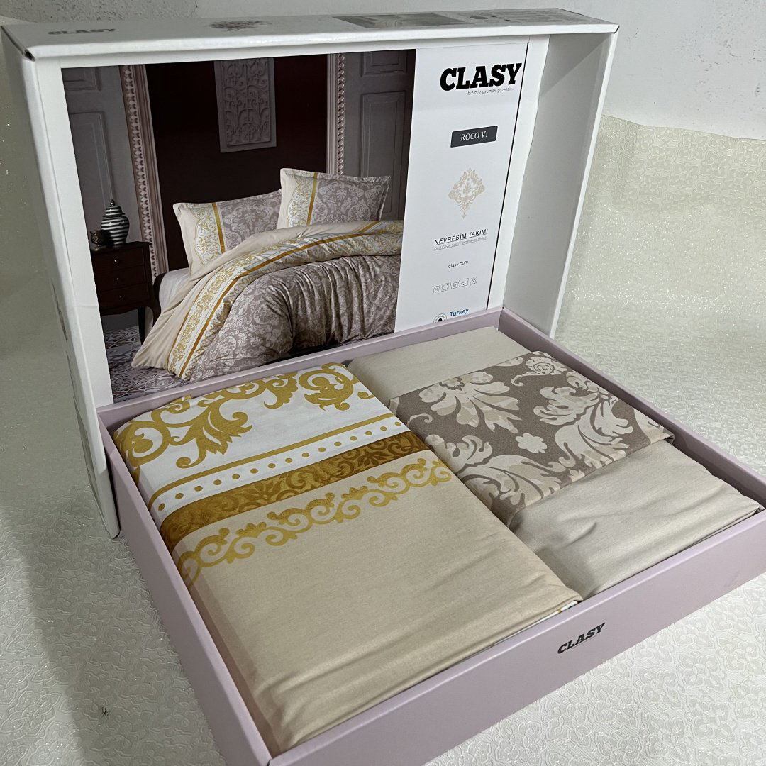 Комплект CLASY 2-спальный хлопок, ранфорс, : 50x70 см купить,NaN