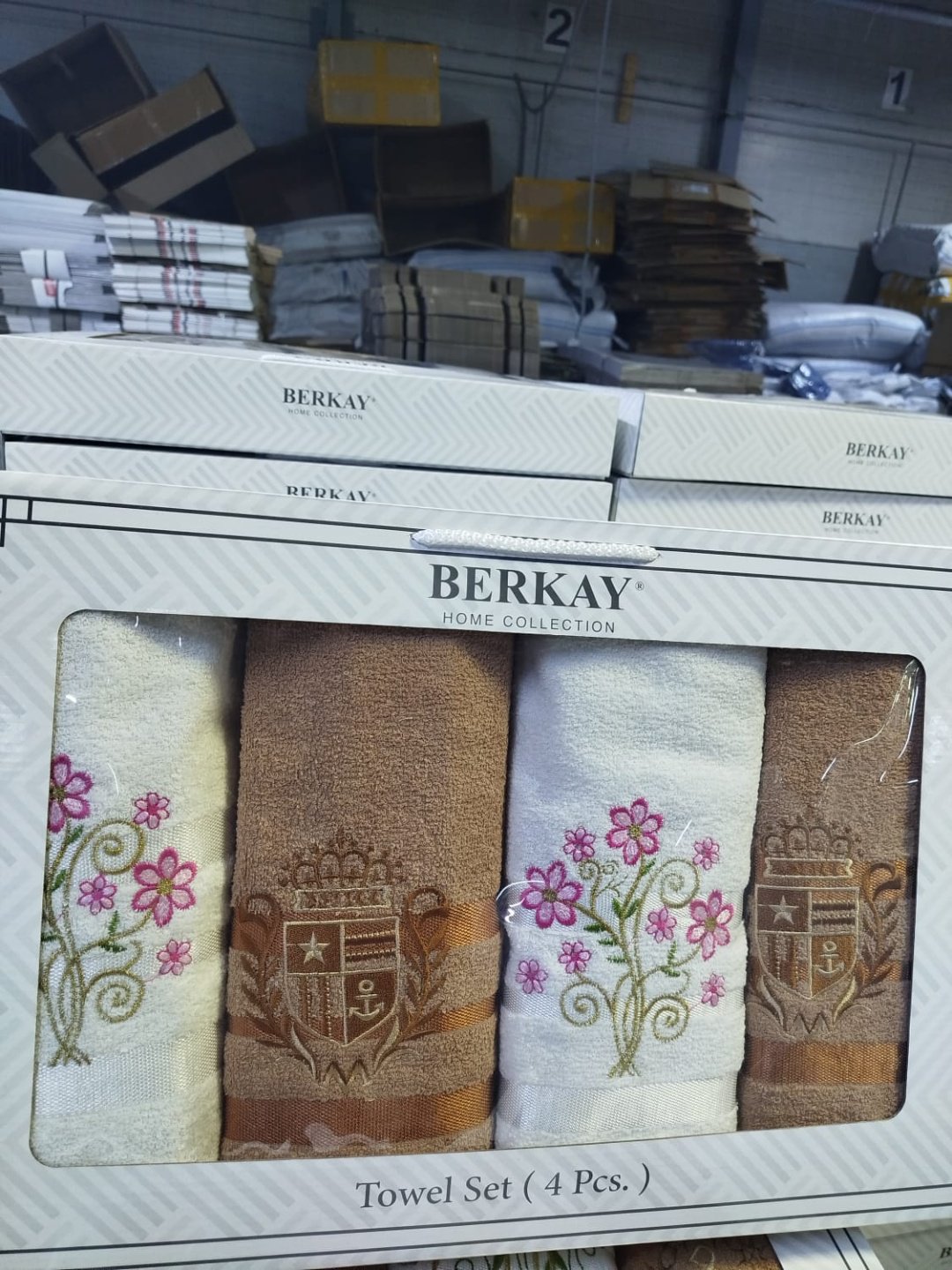 BERKAY набор полотенец Ramazan home. berkay 140x70 см 4 шт, хлопок, махровая ткань - ForteMarket BERKAY набор полотенец Ramazan home. berkay 140x70 см 4 шт, хлопок, махровая ткань купить,0