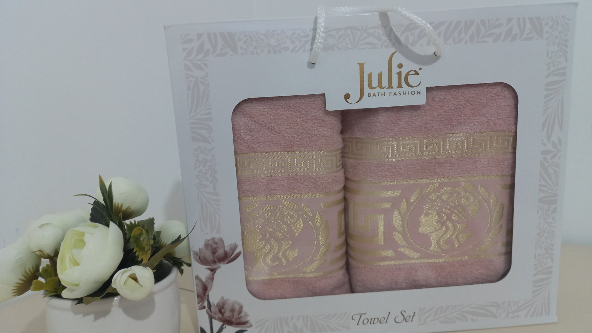 Julie набор полотенец 501115 140x70 см 2 шт, хлопок - ForteMarket Julie набор полотенец 501115 140x70 см 2 шт, хлопок купить,0