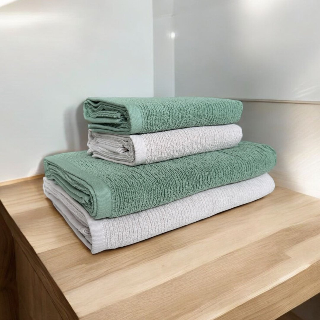 Набор полотенец Ramazan home 140x70 см 2 шт, хлопок, махровая ткань