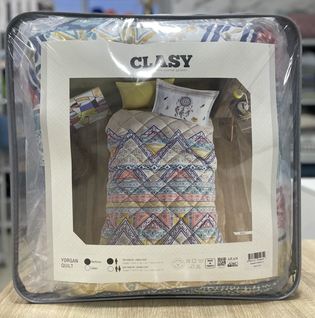 Одеяло CLASY Boho 155x215 всесезонное купить,NaN