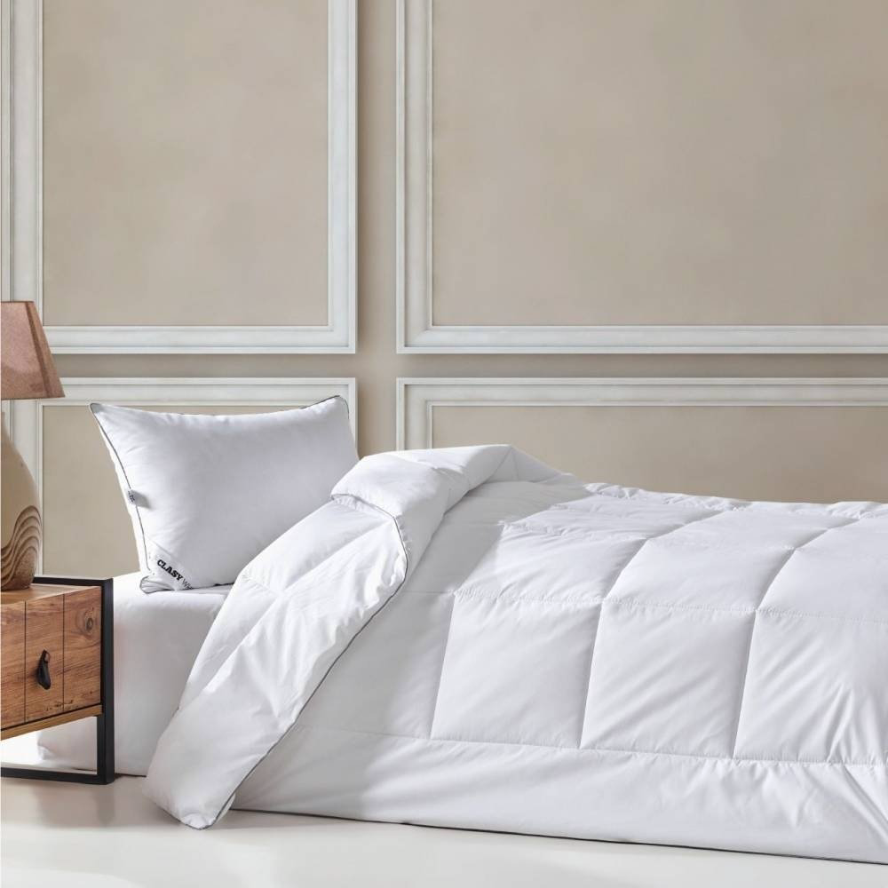 Одеяло CLASY White v1 195x215 всесезонное купить,NaN