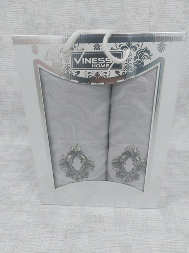 Vinessa набор полотенец 0Р00-082535 140x70 см 2 шт, хлопок