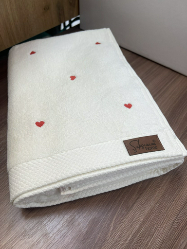 Sahsenem полотенце Sh1 140x70 см 1 шт, хлопок, махровая ткань